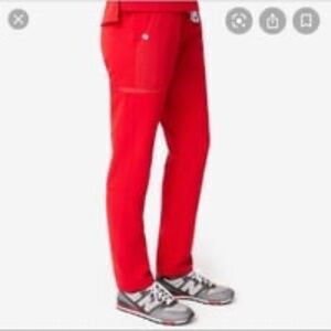 Figs women's Manari scrub pants bottoms med and top size large in red NWT